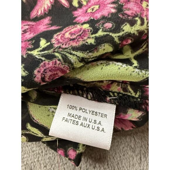 MISA Los Angeles Saint Floral Dress Belted Chiffon Mini Dress Small - Picture 10 of 11